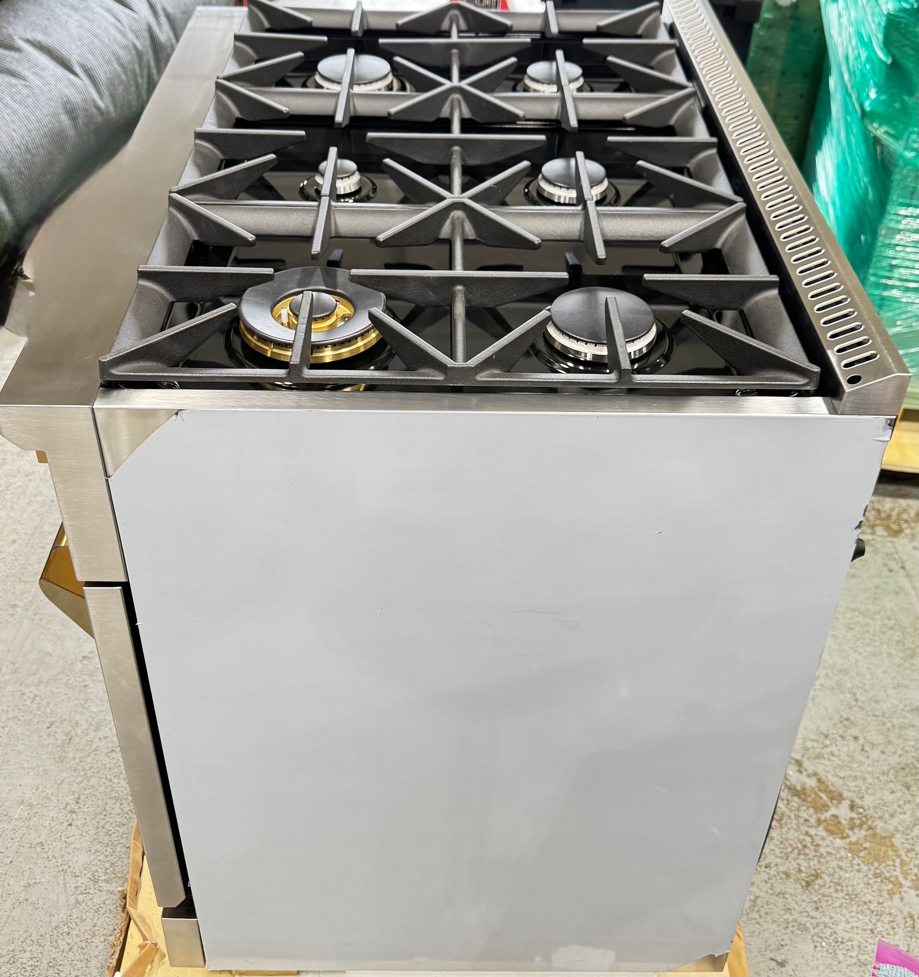 Kucht Professional KXP36-GL 36" Stainless Steel Dual Fuel Range