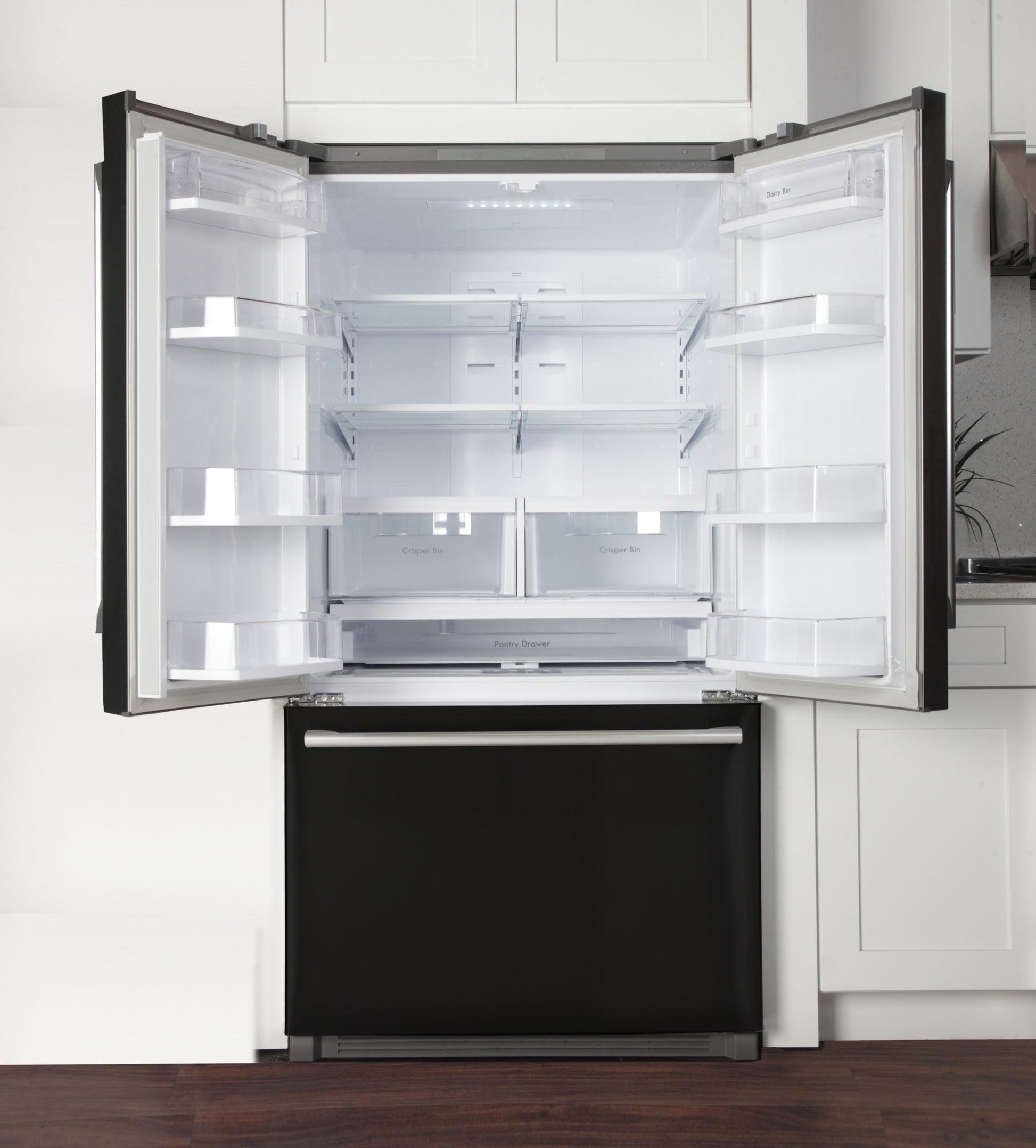 Kucht Professional K748FDK 36" Black French Door Refrigerator