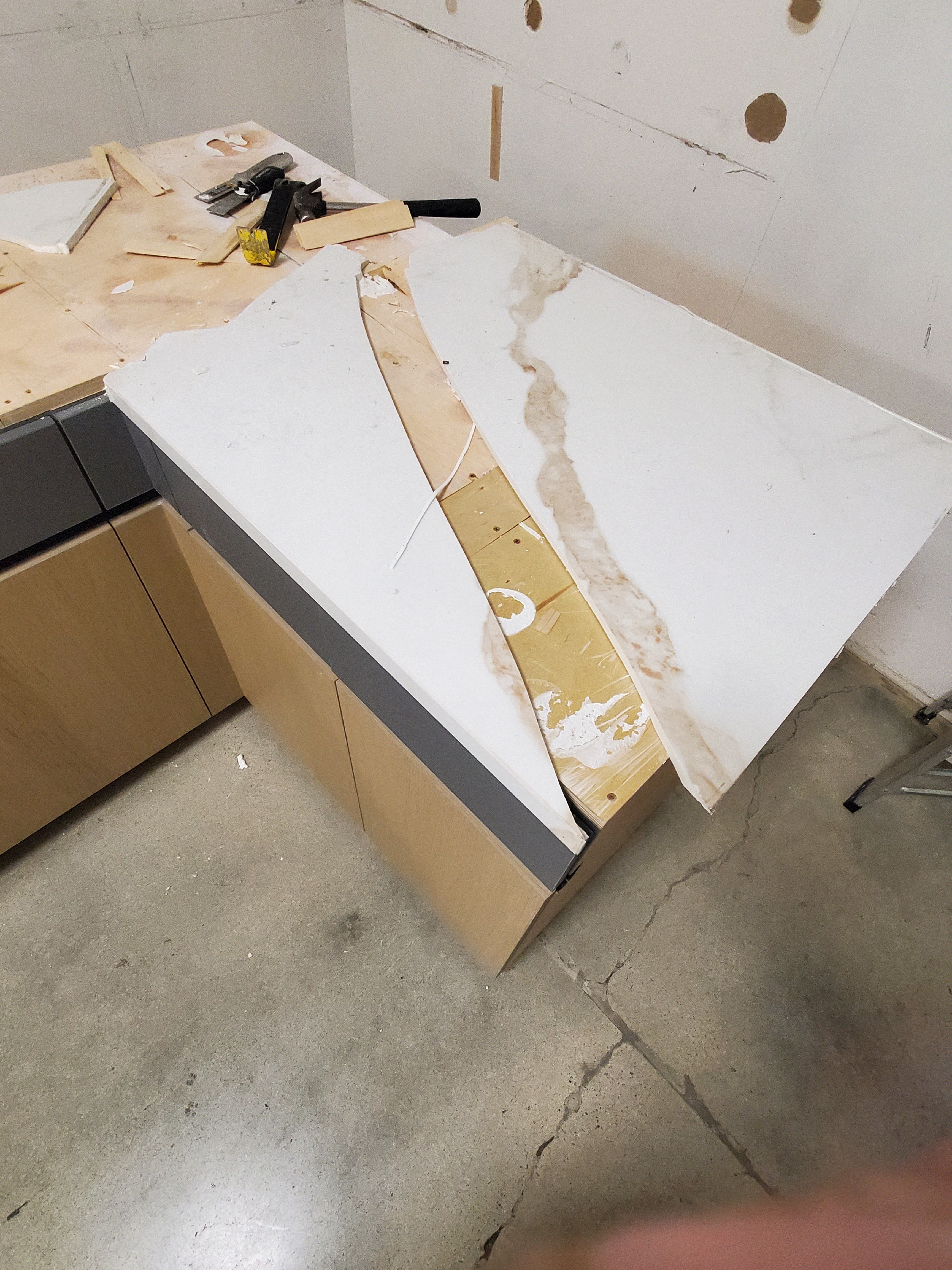 Lusso Bio-Space Glass & Wood Modern Showroom Display Kitchen