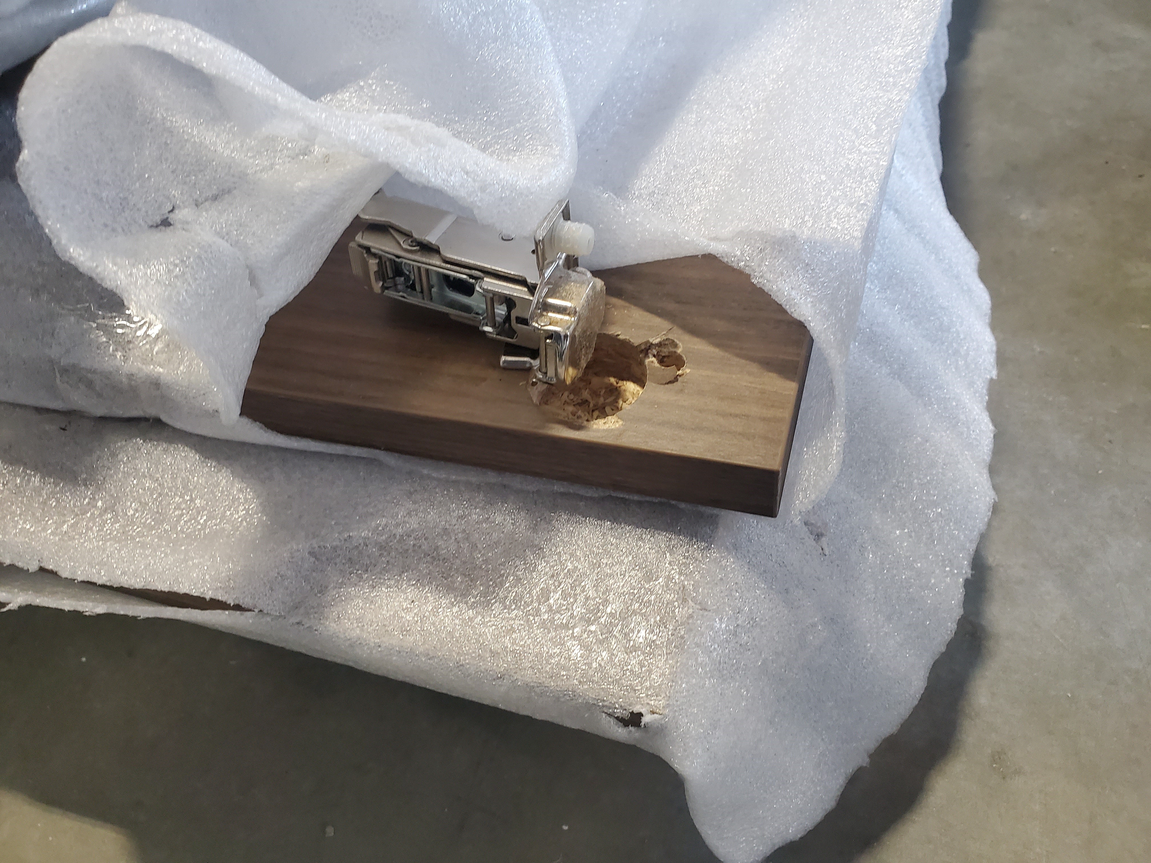 Hans Krug Solid Oak Veneer Modern Showroom Display Baker's Pantry