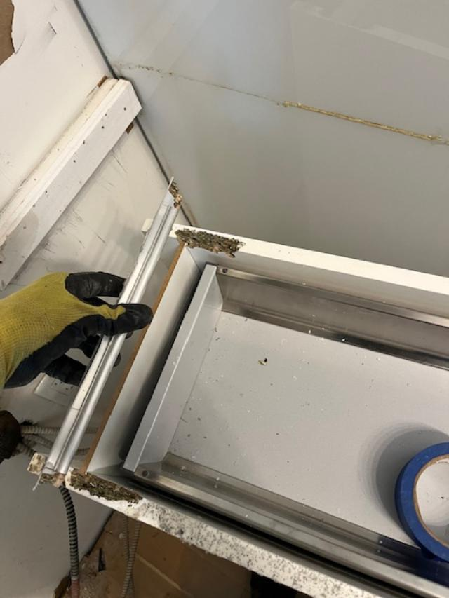 Cesar Modern Glossy White Kitchen with Black Granite Countertops & Appliances