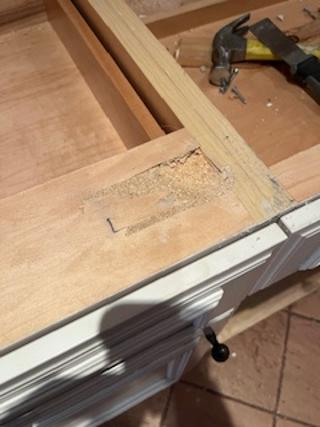 Wood-Mode Wonder: Traditional Light Cream Kitchen with Granite Countertops