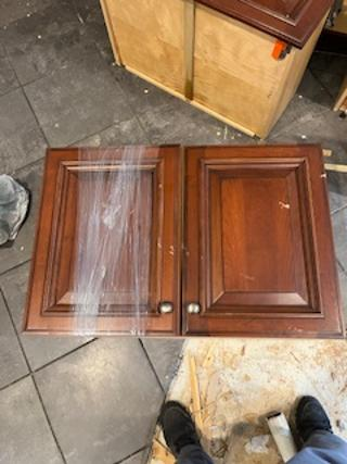 Wood-Mode Traditional Wooden Kitchen with Island, Granite Countertops & Luxe Appliances