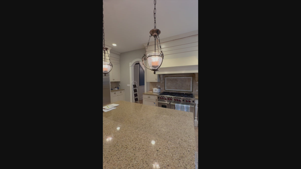Load video: High-end architectural custom kitchen with transitional doors and premium millwork