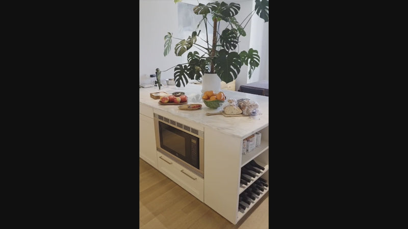 Complete designer kitchen suite with integrated luxury appliances