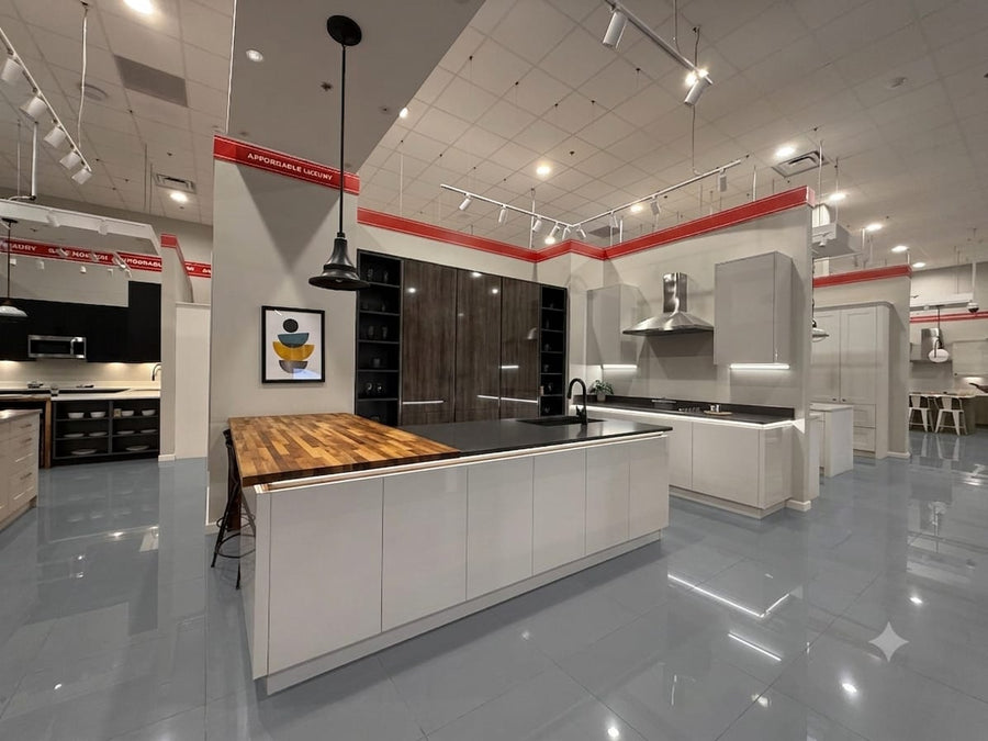 Wren East Hanover kitchen showroom display, photo 21